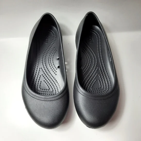 Crocs black cheap dress shoes